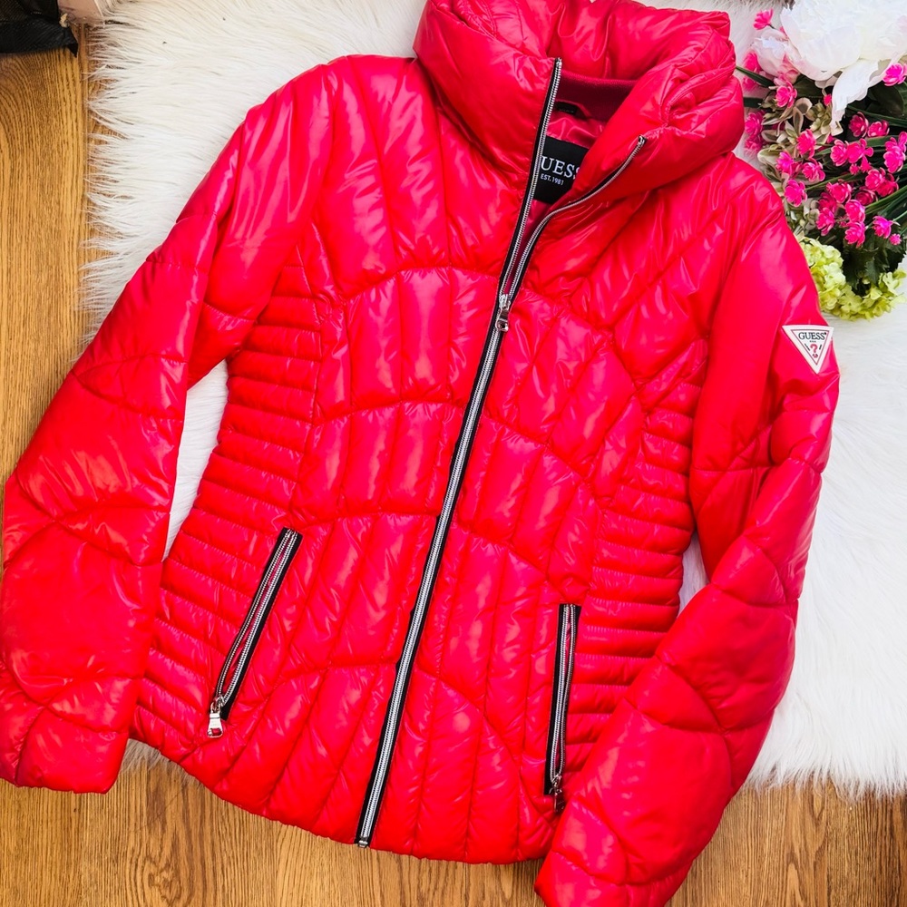 Guess Quilted Puffer Jacket